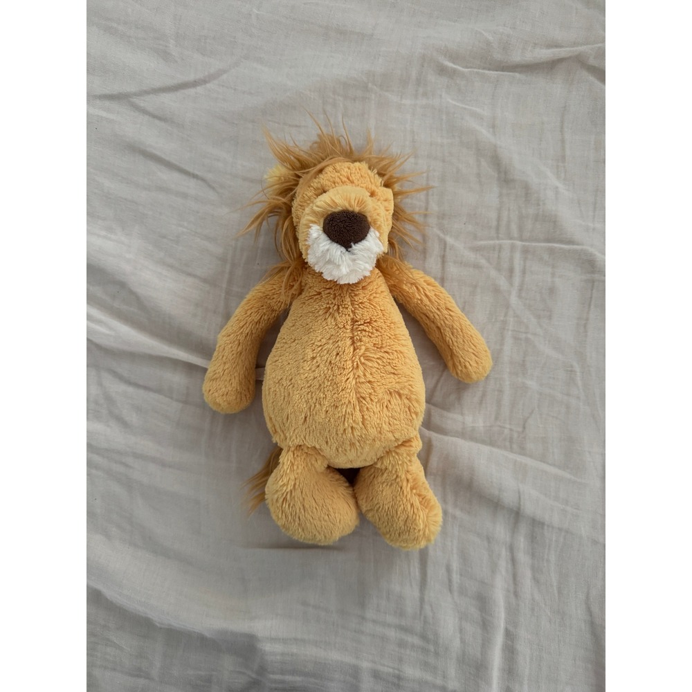 Jellycat Bashful Lion Plush Stuffed Animal Medium 12 inch
